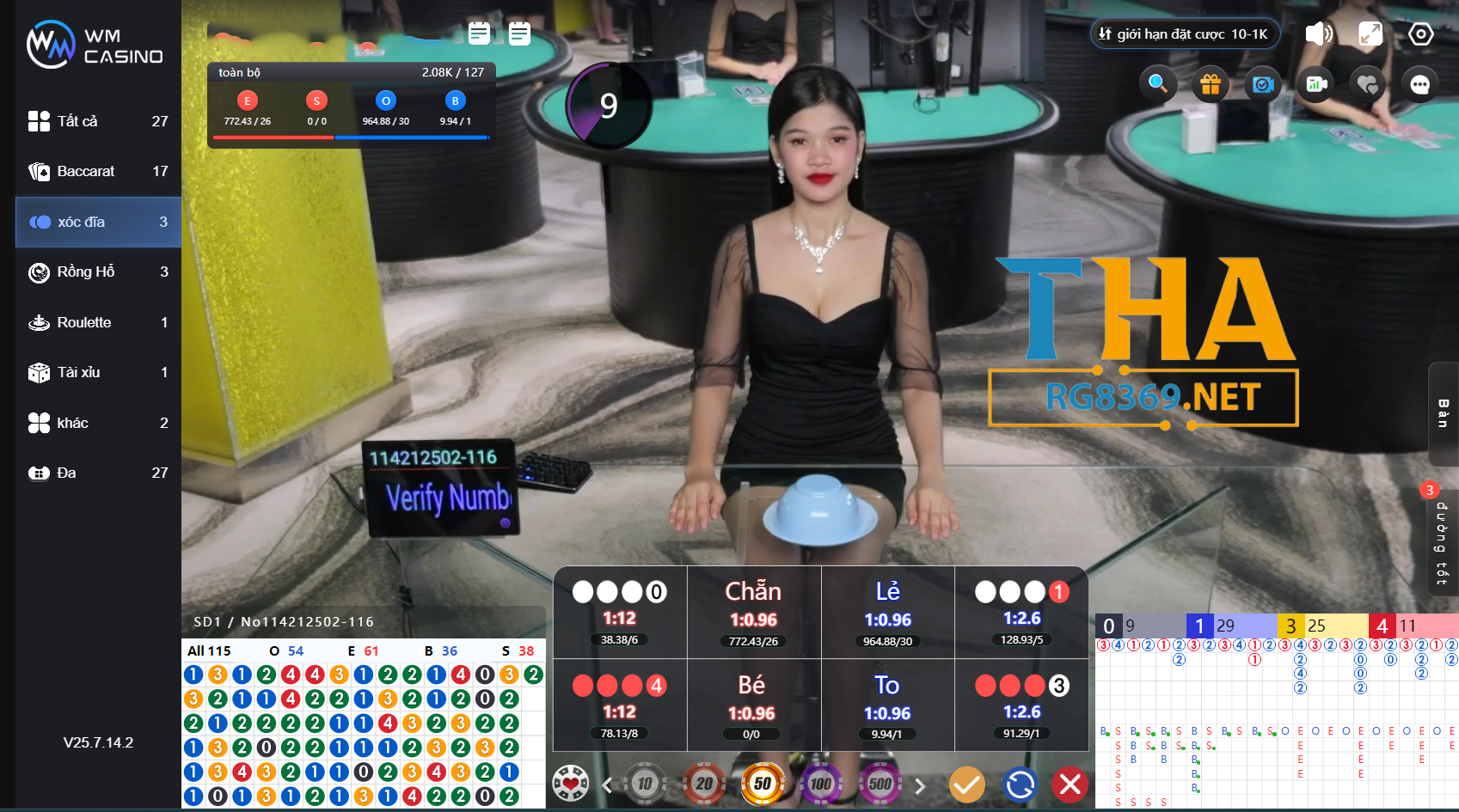 WM CASINO 2 WMcasino - xóc đĩa - thabet link giới thiệu sảnh wm xóc đĩa