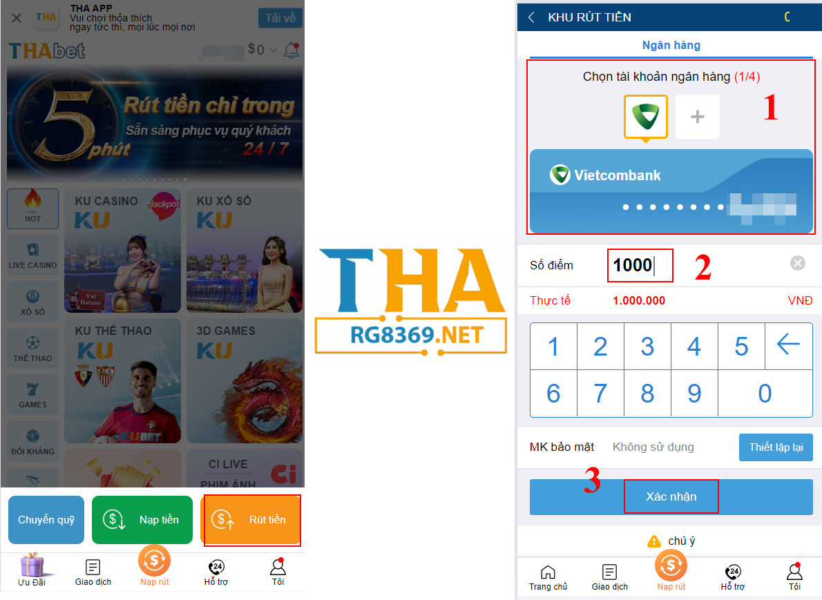 rút tiền thabet - rg8369.net bằng điện thoại