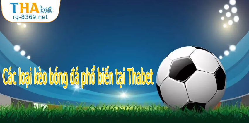 Các loại kèo bóng đá phổ biến tại Thabet