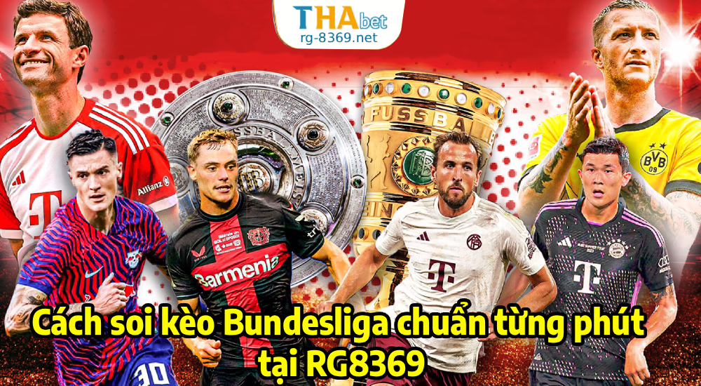 RG8369 – Soi kèo Bundesliga Đức chuẩn từng phút, cập nhật nhanh và chính xác 3 Cách soi kèo Bundesliga chuẩn từng phút tại RG8369